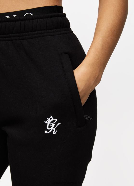 Gym King kobiety Polarowy jogger z liniową taśmą TBB0Z600 odzież czarny