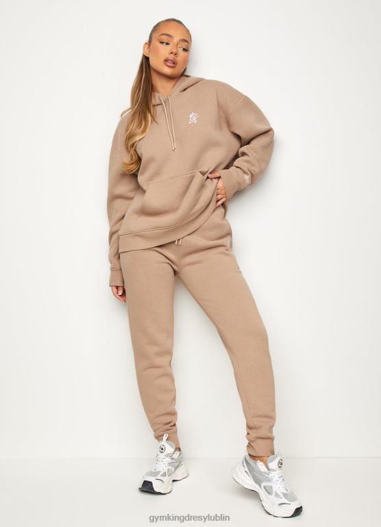 Gym King kobiety bazowy oversize'owy jogger TBB0Z603 odzież toffi