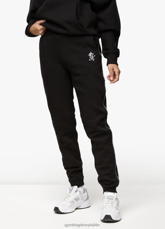 Gym King kobiety dynamiczny biegacz TBB0Z609 odzież czarny