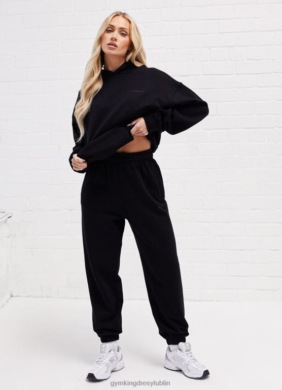 Gym King kobiety uznany jogger o swobodnym kroju TBB0Z599 odzież czarny