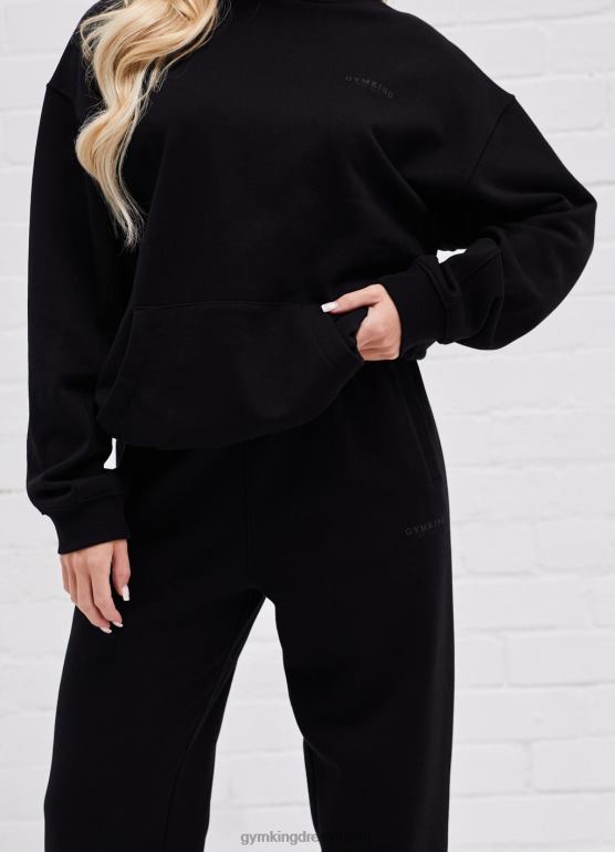 Gym King kobiety uznany jogger o swobodnym kroju TBB0Z599 odzież czarny