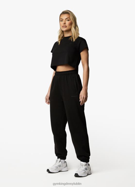 Gym King kobiety uznany jogger o swobodnym kroju TBB0Z599 odzież czarny