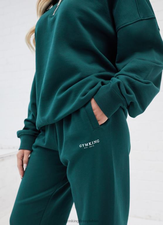 Gym King kobiety uznany jogger o swobodnym kroju TBB0Z601 odzież sosnowa zieleń