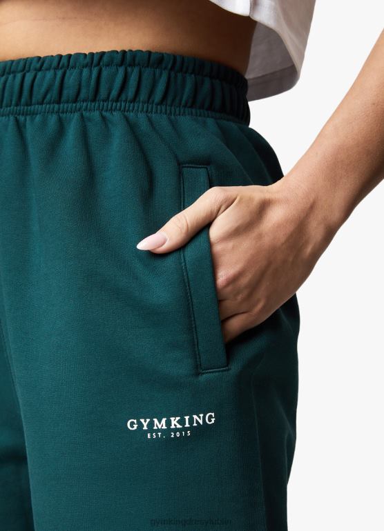 Gym King kobiety uznany jogger o swobodnym kroju TBB0Z601 odzież sosnowa zieleń