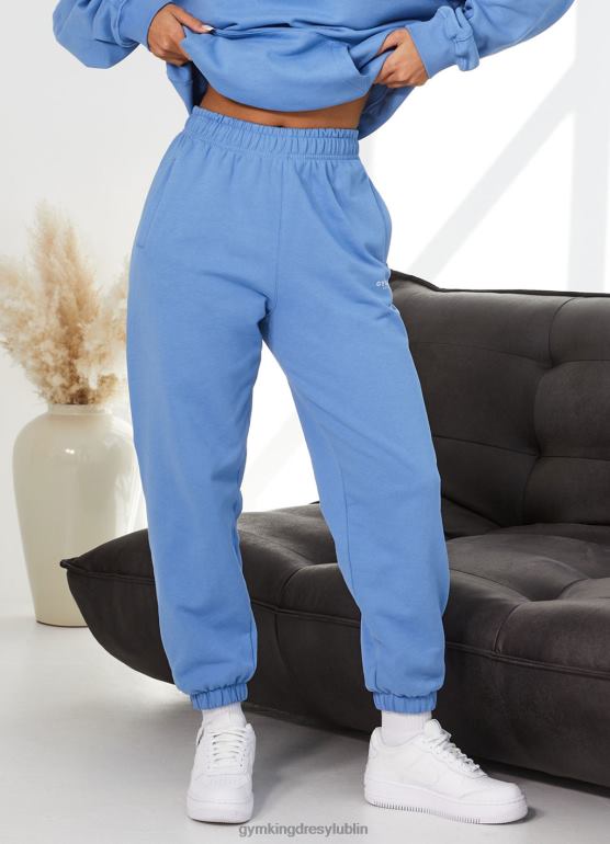 Gym King kobiety uznany zrelaksowany jogger TBB0Z595 odzież nadmorski błękit