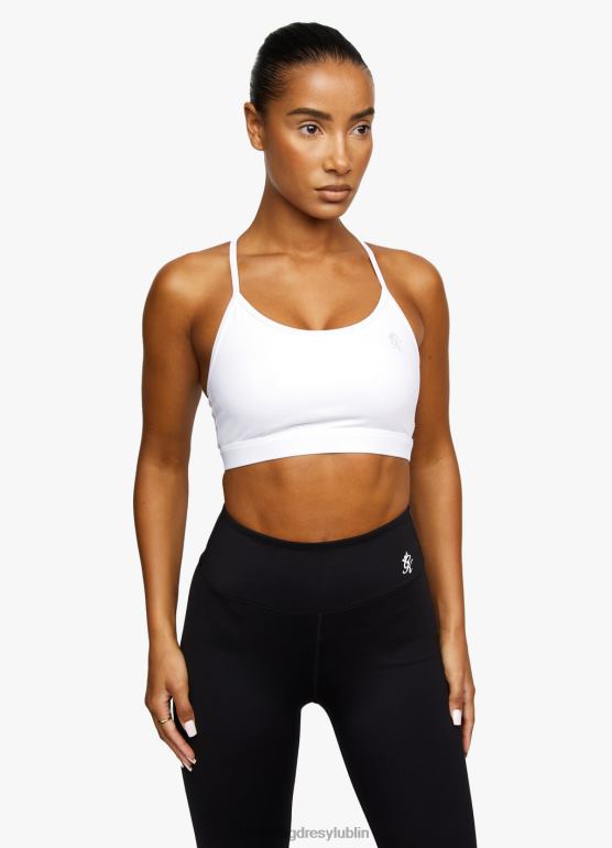 Gym King kobiety biustonosz sportowy TBB0Z577 odzież biały