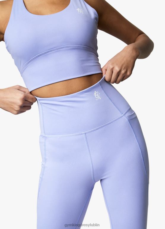 Gym King kobiety dominują staniki sportowe TBB0Z581 odzież liliowa orchidea