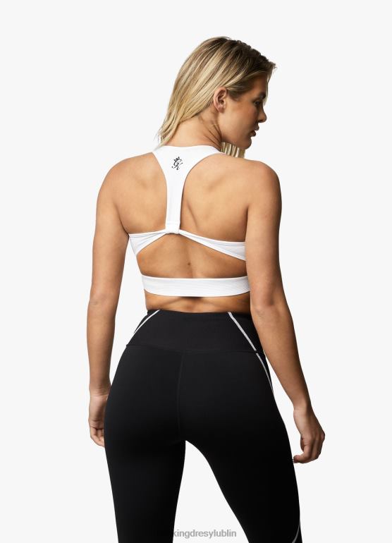 Gym King kobiety motywować biustonosz TBB0Z579 odzież biały