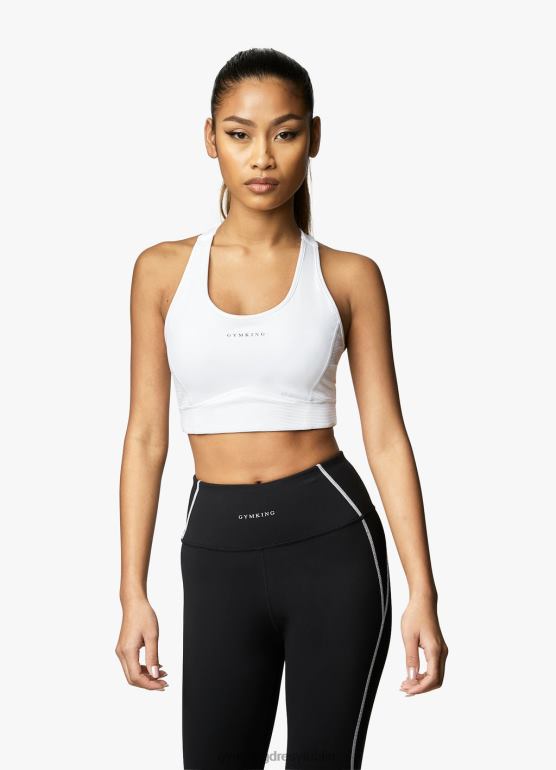 Gym King kobiety motywować biustonosz TBB0Z579 odzież biały