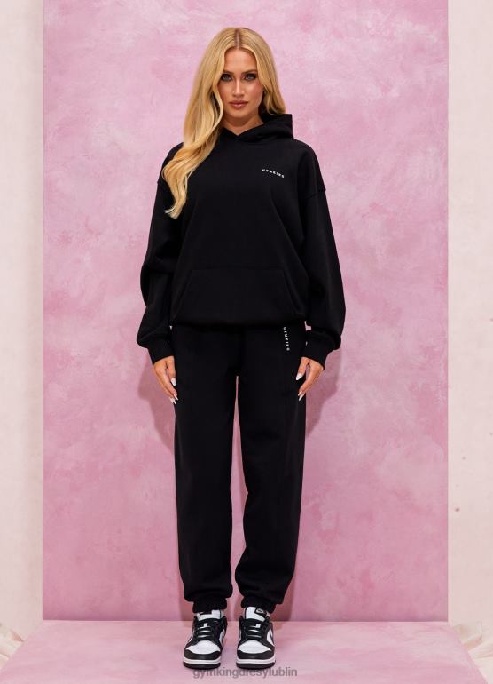 Gym King kobiety Malibu duży kaptur i jogger TBB0Z562 odzież czarny