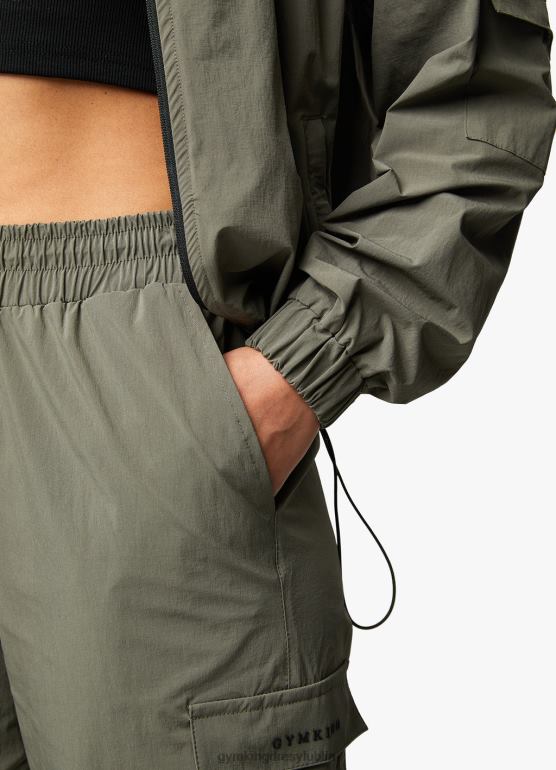 Gym King kobiety Użytkowy tkany dres TBB0Z565 odzież Oliwa