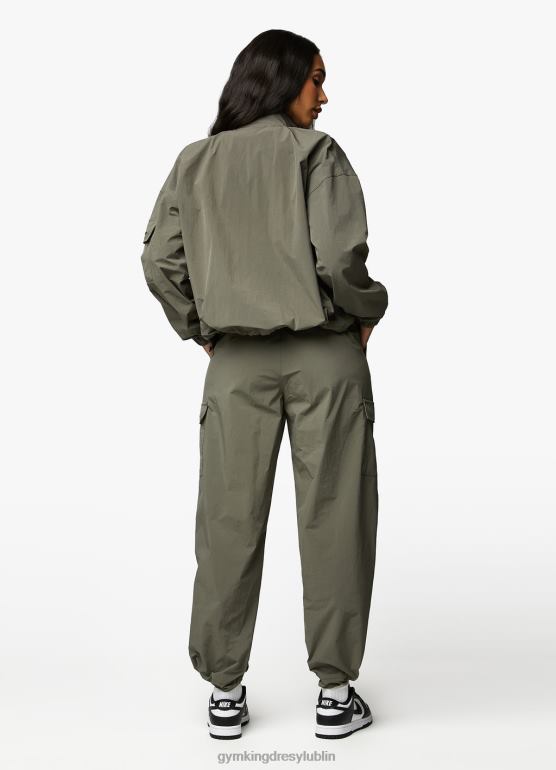 Gym King kobiety Użytkowy tkany dres TBB0Z565 odzież Oliwa