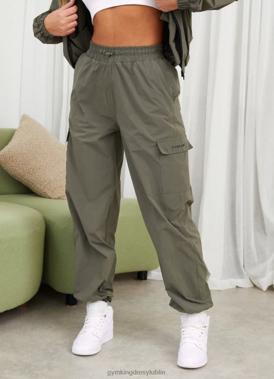 Gym King kobiety Użytkowy tkany dres TBB0Z565 odzież Oliwa