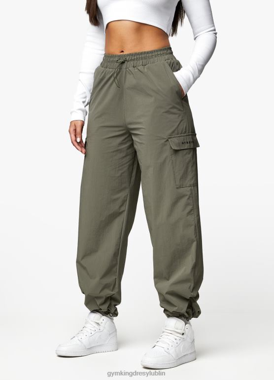 Gym King kobiety Użytkowy tkany dres TBB0Z565 odzież Oliwa