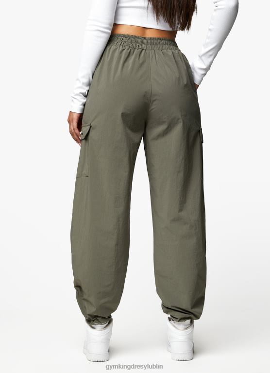 Gym King kobiety Użytkowy tkany dres TBB0Z565 odzież Oliwa