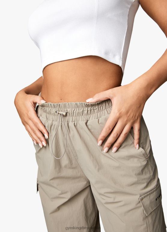 Gym King kobiety Użytkowy tkany dres TBB0Z567 odzież mokka