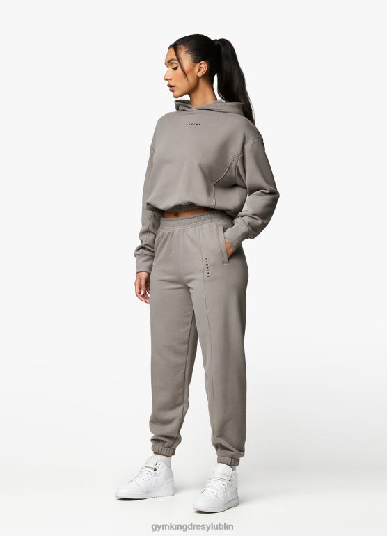 Gym King kobiety dres w cieniu TBB0Z568 odzież kolor ciemnoszary