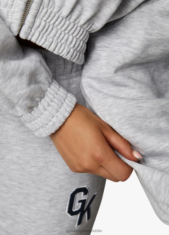 Gym King kobiety uniwersytecki dres TBB0Z574 odzież margiel śnieżny