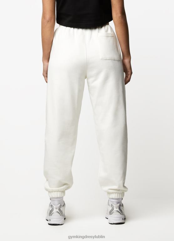 Gym King kobiety ustalony luźny dres TBB0Z569 odzież krem