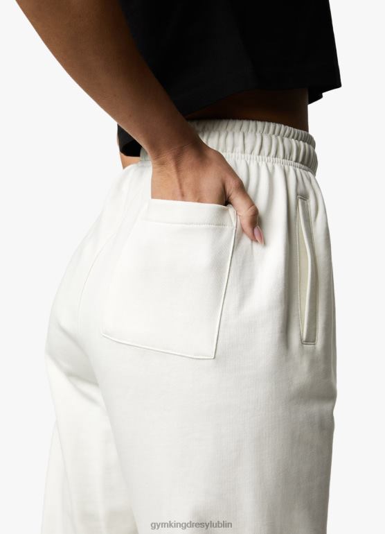 Gym King kobiety ustalony luźny dres TBB0Z569 odzież krem