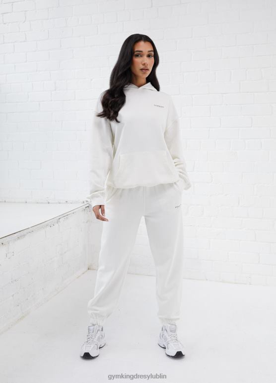 Gym King kobiety ustalony luźny dres TBB0Z569 odzież krem