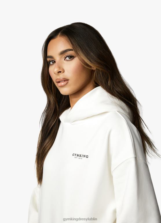 Gym King kobiety ustalony luźny dres TBB0Z569 odzież krem