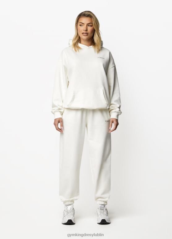 Gym King kobiety ustalony luźny dres TBB0Z569 odzież krem