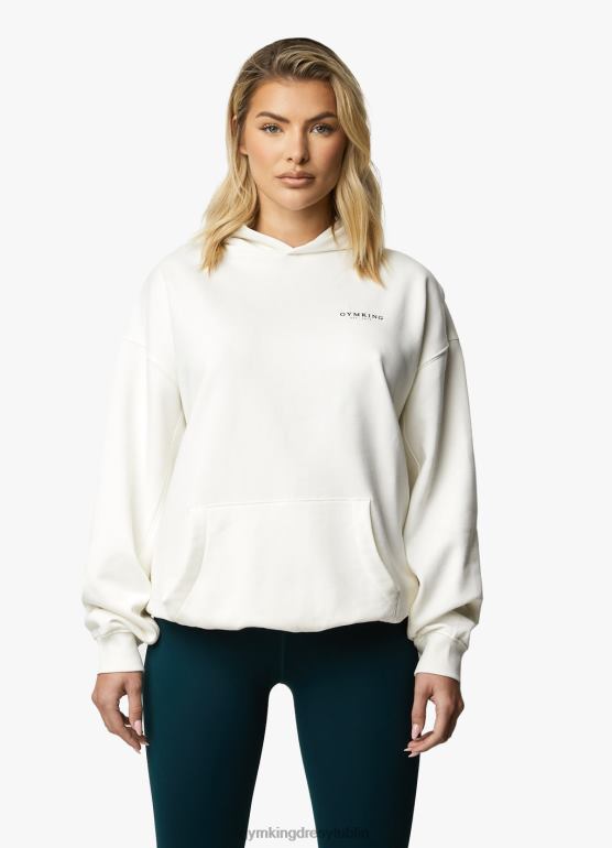 Gym King kobiety ustalony luźny dres TBB0Z569 odzież krem