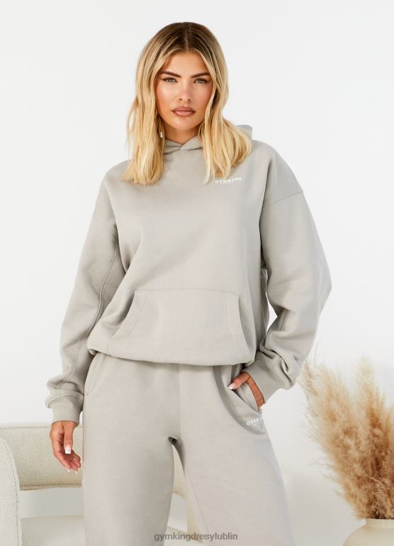 Gym King kobiety ustalony luźny dres TBB0Z570 odzież mroczna szałwia