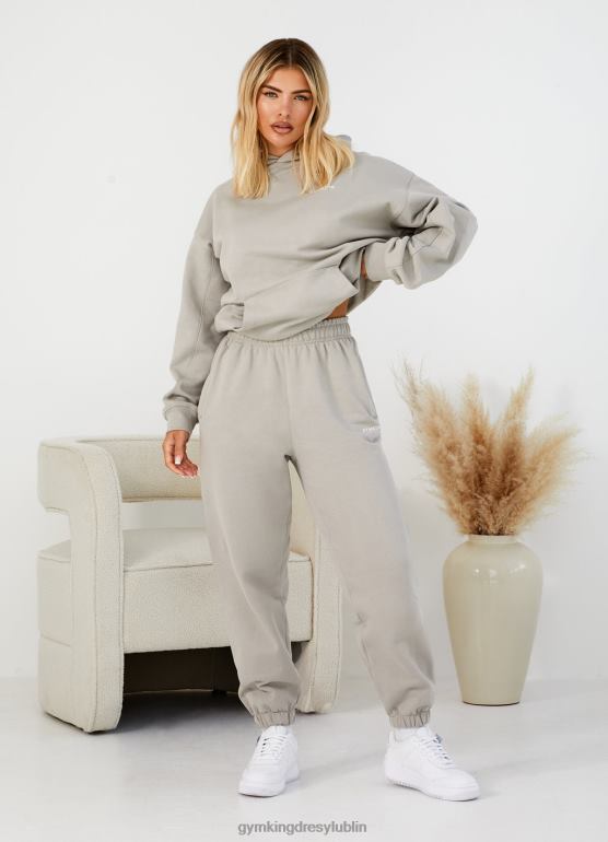 Gym King kobiety ustalony luźny dres TBB0Z570 odzież mroczna szałwia