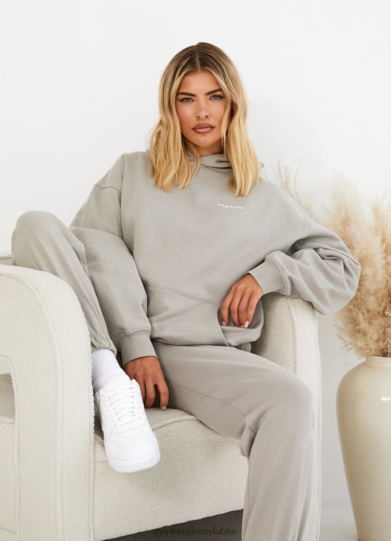 Gym King kobiety ustalony luźny dres TBB0Z570 odzież mroczna szałwia