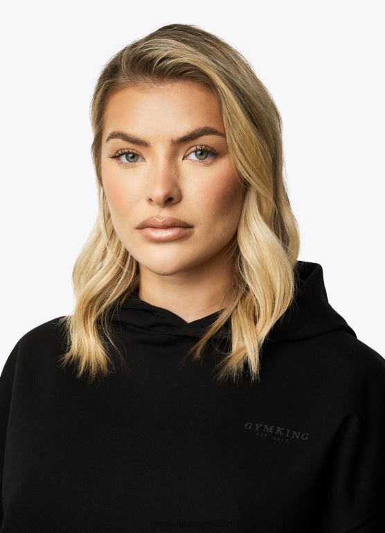 Gym King kobiety ustalony luźny dres TBB0Z576 odzież czarny