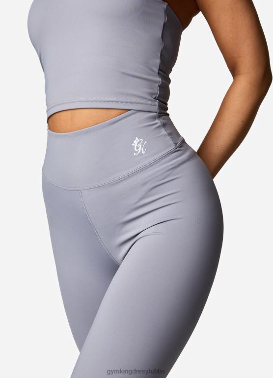 Gym King kobiety Legginsy 365 TBB0Z316 odzież lawendowo-szary