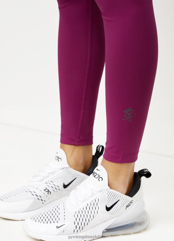 Gym King kobiety efektowne legginsy TBB0Z333 odzież śliwka