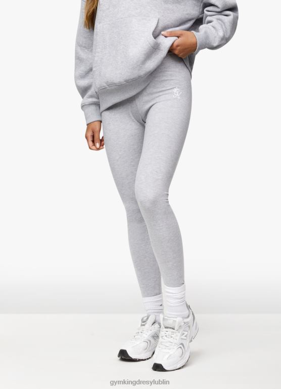 Gym King kobiety legginsy ze scenariuszem TBB0Z334 odzież szary melanż