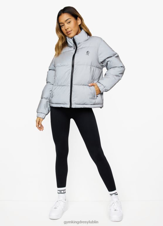 Gym King kobiety puchowa kurtka TBB0Z639 odzież odblaskowy