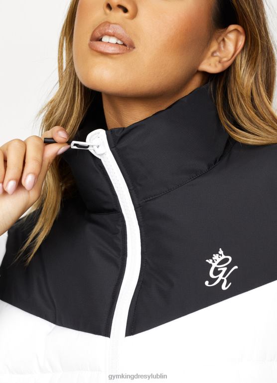 Gym King kobiety zdecydowany puchacz TBB0Z640 odzież biało-czarny