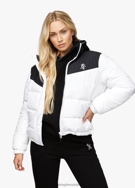 Gym King kobiety zdecydowany puchacz TBB0Z640 odzież biało-czarny