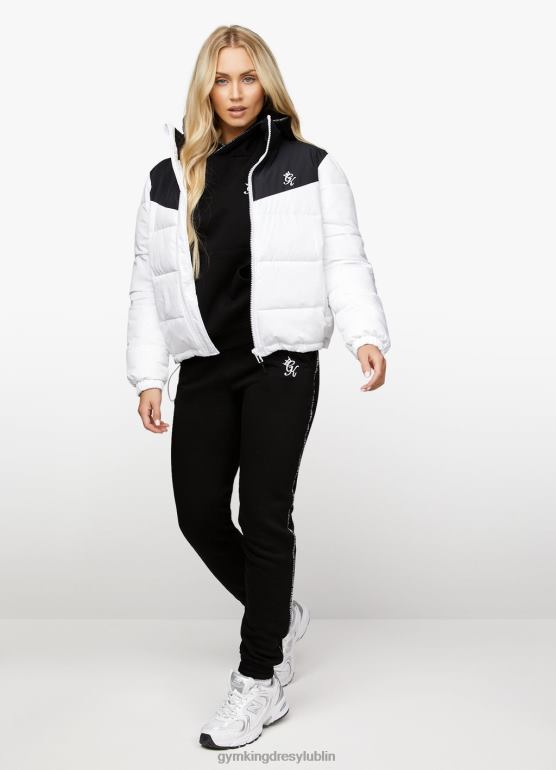 Gym King kobiety zdecydowany puchacz TBB0Z640 odzież biało-czarny