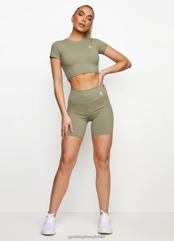Gym King kobiety 365 5 cali krótki TBB0Z504 odzież blada oliwka