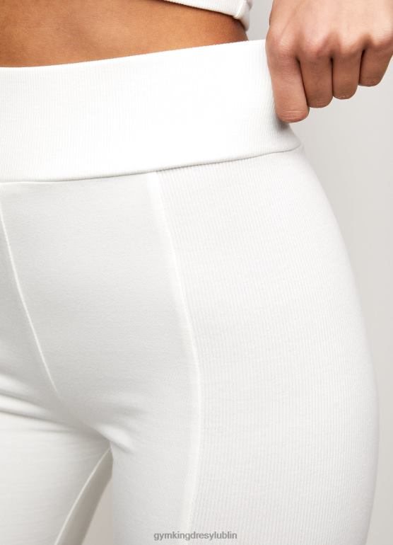 Gym King kobiety Zwolnij krótki cykl żebra TBB0Z507 odzież białawy