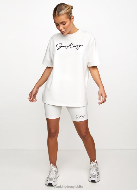 Gym King kobiety cykl skryptu krótki TBB0Z519 odzież białawy
