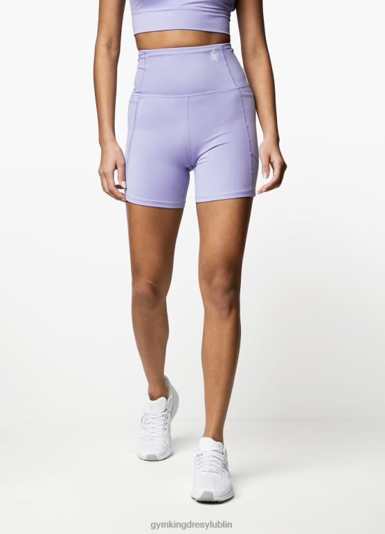 Gym King kobiety dominują 5-calowe krótkie TBB0Z512 odzież liliowa orchidea