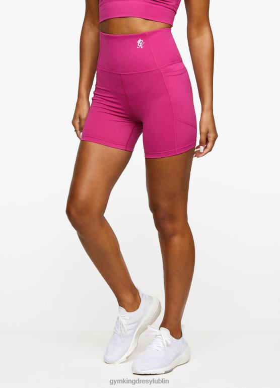 Gym King kobiety dominują 5-calowe krótkie TBB0Z514 odzież fuksja