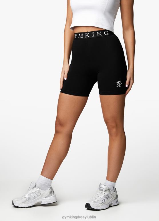 Gym King kobiety krótki cykl taśmy liniowej TBB0Z499 odzież czarny