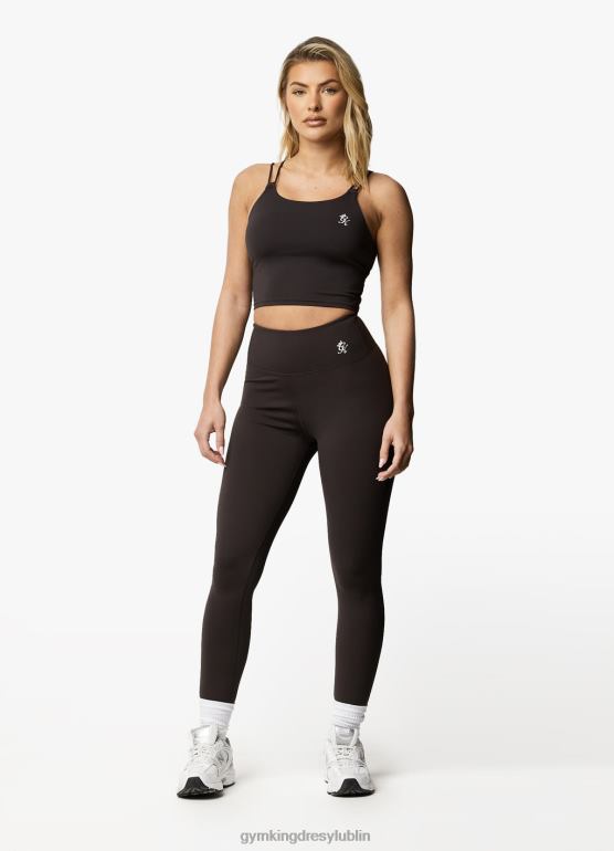 Gym King kobiety Zbiornik o długości 365 TBB0Z534 odzież czarny