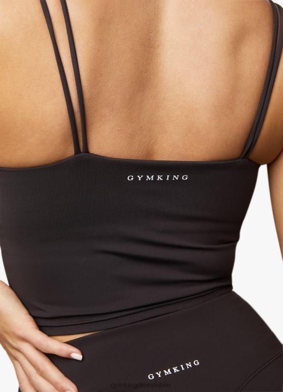 Gym King kobiety Zbiornik o długości 365 TBB0Z534 odzież czarny
