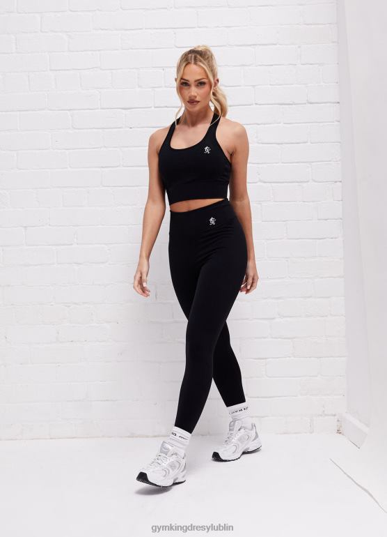 Gym King kobiety biustonosz Core 365 TBB0Z527 odzież czarny