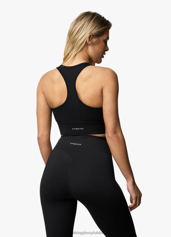 Gym King kobiety biustonosz Core 365 TBB0Z527 odzież czarny
