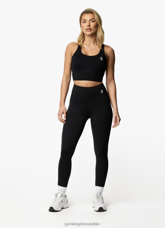 Gym King kobiety biustonosz Core 365 TBB0Z527 odzież czarny